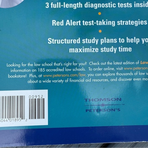LSAT Prep Book with CD - Picture 7 of 17